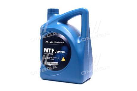 Масло трансмиссионное hyundai oil sae 75w-90 api gl-3/4, 6л Hyundai/Kia/Mobis 043005L6A0