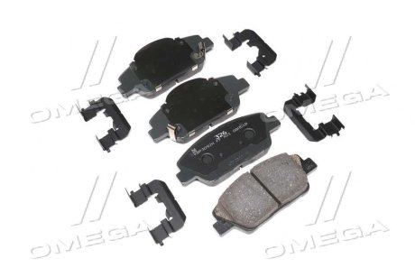 Колодки передние Hyundai/Kia/Mobis 581012TA00