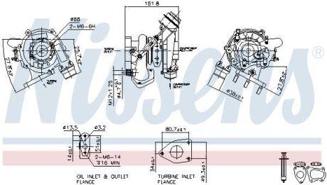 Турбокомпресор NISSENS 93233