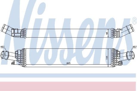 Інтеркулер NISSENS 96567