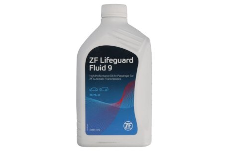 Масло Трансмиссионное Lifeguard 9 Для Акпп, 1Л ZF AA01500001